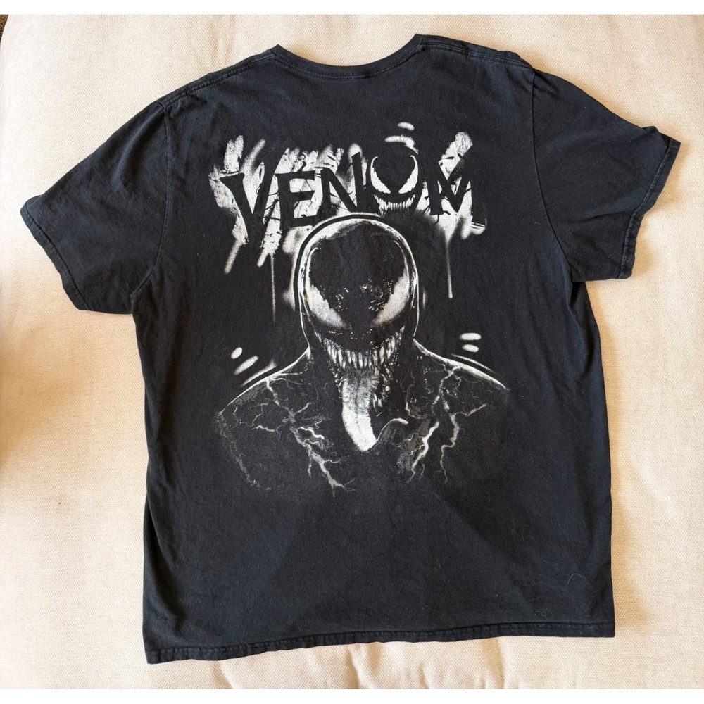 VENOM Marvel black graphic T-shirt
